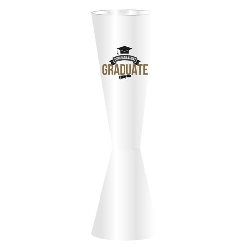 Picture of CONGRATULATIONS GRADUATE CHAMPAGNE GLASS